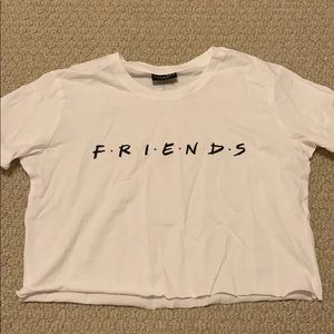 Friends crop top